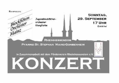 Konzertplakat 2013