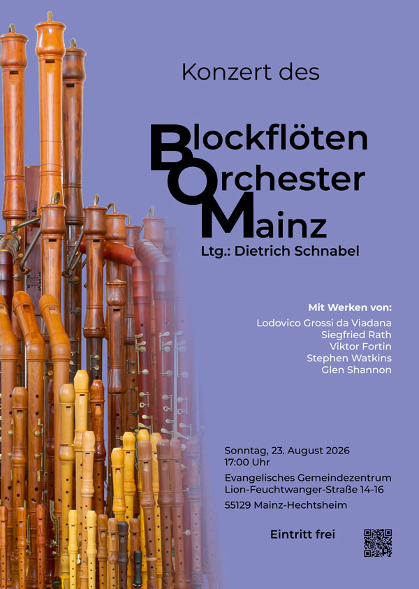 Konzertplakat 2026